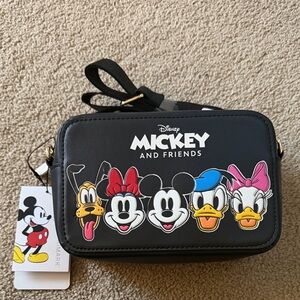 Disney Mickey Mouse Red and Yellow Crossbody Bag